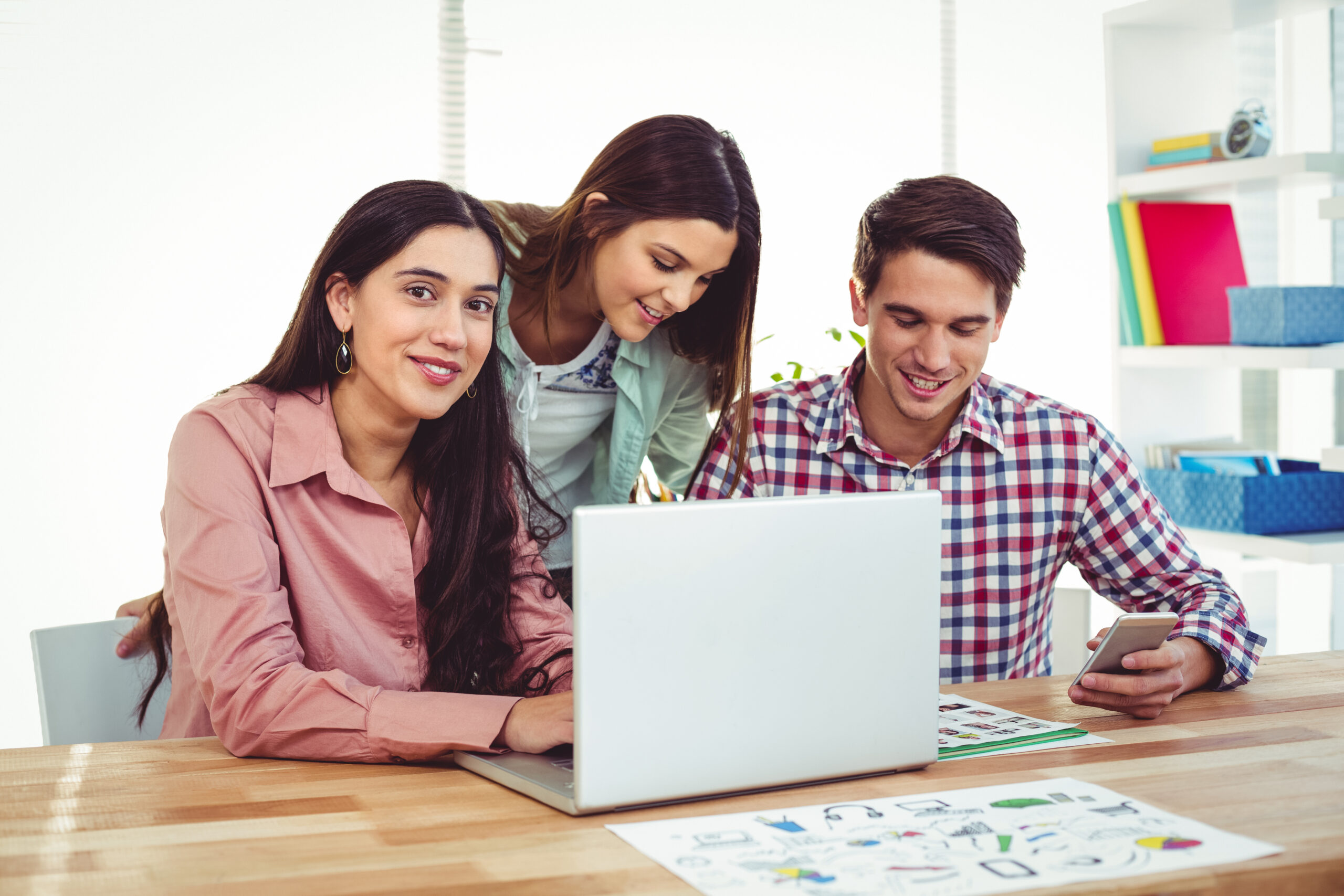 Profesionales de distintas carreras